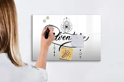 Tableau magnétique à dessiner modèle Aventure