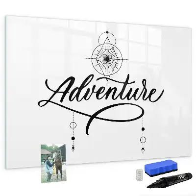 Tableau magnétique à dessiner modèle Aventure