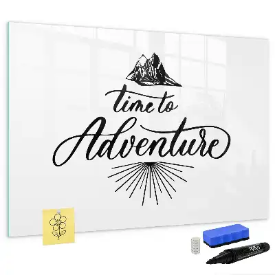 Tableau magnétique à dessiner modèle Aventure