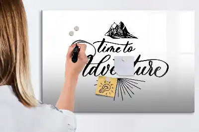 Tableau magnétique à dessiner modèle Aventure