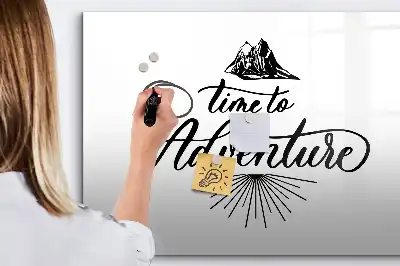 Tableau magnétique à dessiner modèle Aventure