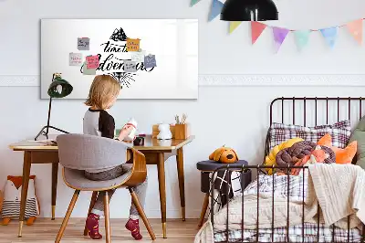 Tableau magnétique à dessiner modèle Aventure
