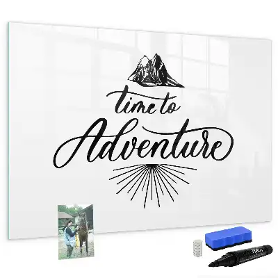 Tableau magnétique à dessiner modèle Aventure