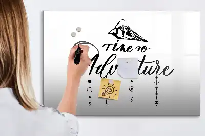 Tableau magnétique à dessiner modèle aventure