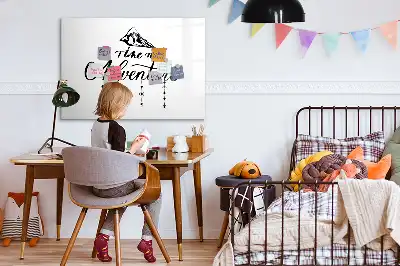 Tableau magnétique à dessiner modèle aventure
