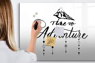 Tableau magnétique à dessiner modèle aventure