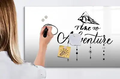 Tableau magnétique à dessiner modèle aventure