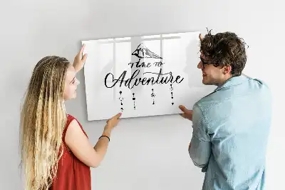 Tableau magnétique à dessiner modèle aventure