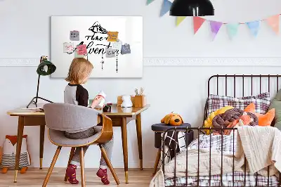 Tableau magnétique à dessiner modèle aventure