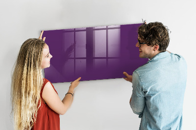 Tableau magnétique Couleur violette