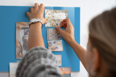 Tableau magnétique Couleur bleue