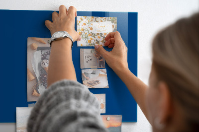 Tableau magnétique Couleur bleue