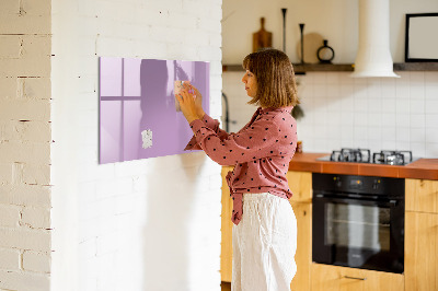 Tableau magnétique Couleur lilas