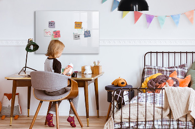 Tableau aimanté Couleur blanc foncé