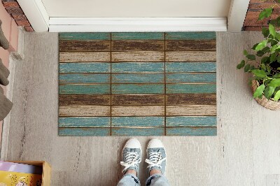 Tapis entrée Motif de bois