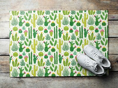 Tapis d'entrée Cactus motif