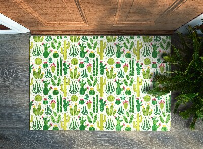 Tapis d'entrée Cactus motif