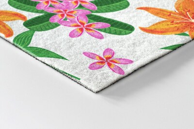 Tapis d'entrée Motif floral