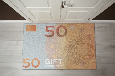 Tapis d'entrée intérieur Euro Money