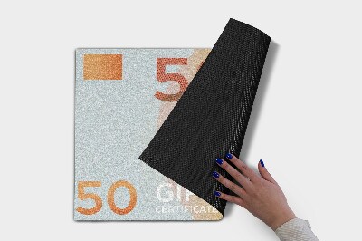 Tapis d'entrée intérieur Euro Money