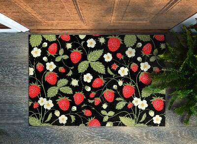 Paillasson intérieur Des fraises