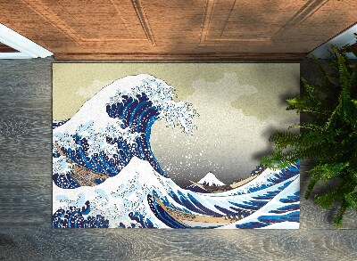 Tapis de souris -Japon la grande vague de Kanagawa Art tapis de