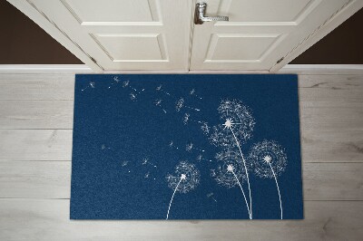 Tapis entrée intérieur Fleurs de pissenlits