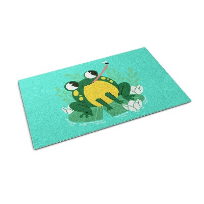 Tapis entrée intérieur Grenouille