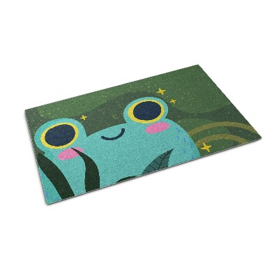 Tapis entrée intérieur Grenouille