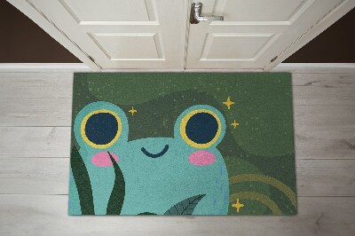 Tapis entrée intérieur Grenouille