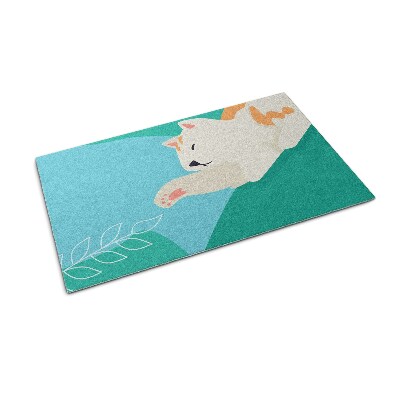 Tapis d'entrée Animaux de minou