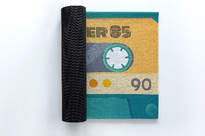 Tapis entrée Cassette rétro d'été 85