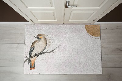 Tapis entrée Oiseau sur une branche