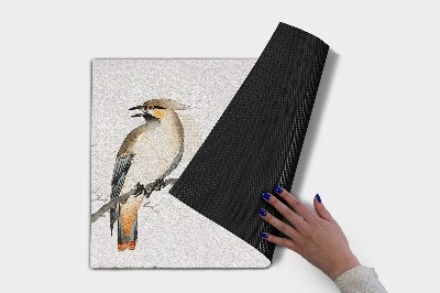 Tapis entrée Oiseau sur une branche