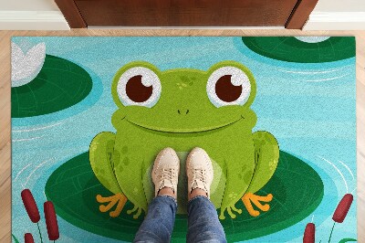 Tapis d'entrée Douce grenouille