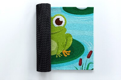 Tapis d'entrée Douce grenouille