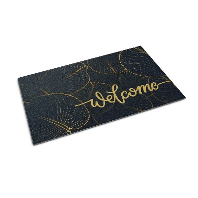 Paillasson Welcome Motif sombre