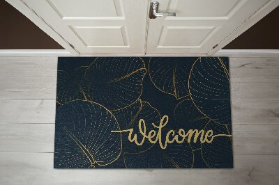 Paillasson Welcome Motif sombre