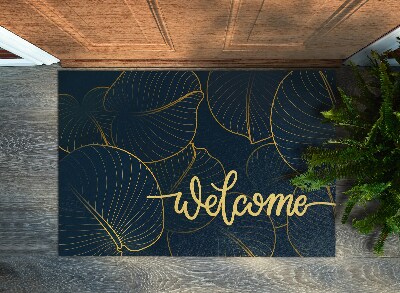 Paillasson Welcome Motif sombre