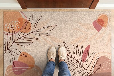 Tapis d'intérieur Feuilles géométriques