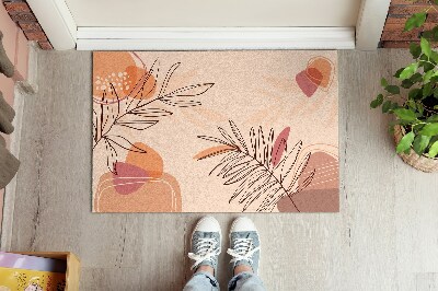 Tapis d'intérieur Feuilles géométriques