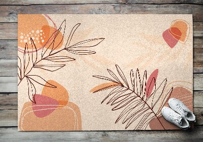 Tapis d'intérieur Feuilles géométriques