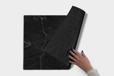 Tapis d'intérieur Marbre noir