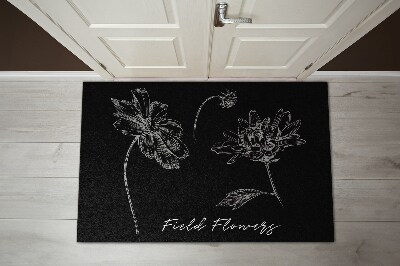 Tapis entrée intérieur Fleur de camomille