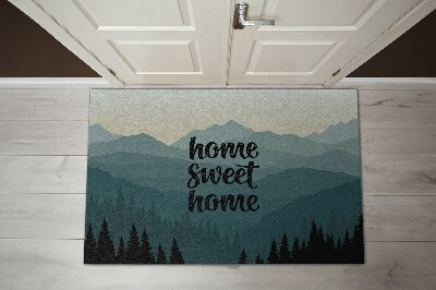 Tapis d'entrée Home sweet home Montagnes