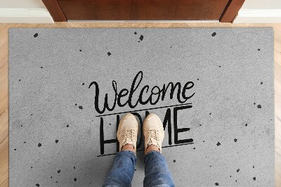 Tapis d'entrée Welcome home