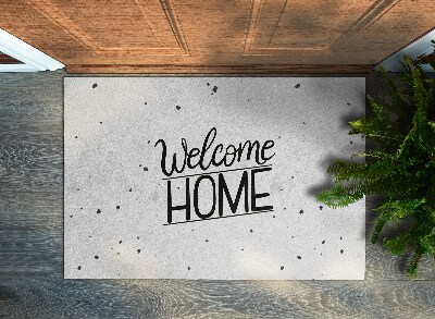 Tapis d'entrée Welcome home