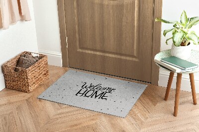 Tapis d'entrée Welcome home