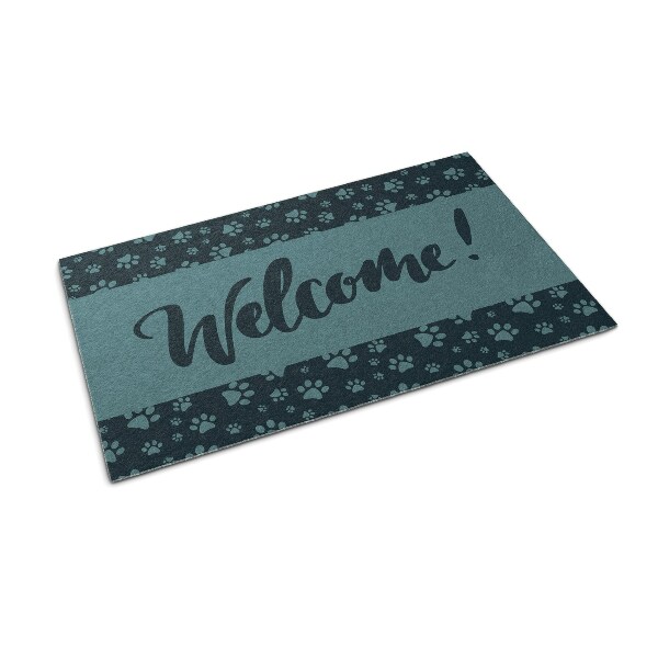 Tapis entrée Welcome Home pattes de chien