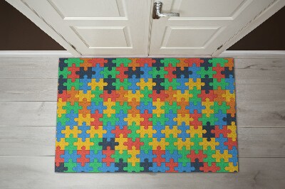 Tapis entrée Puzzle